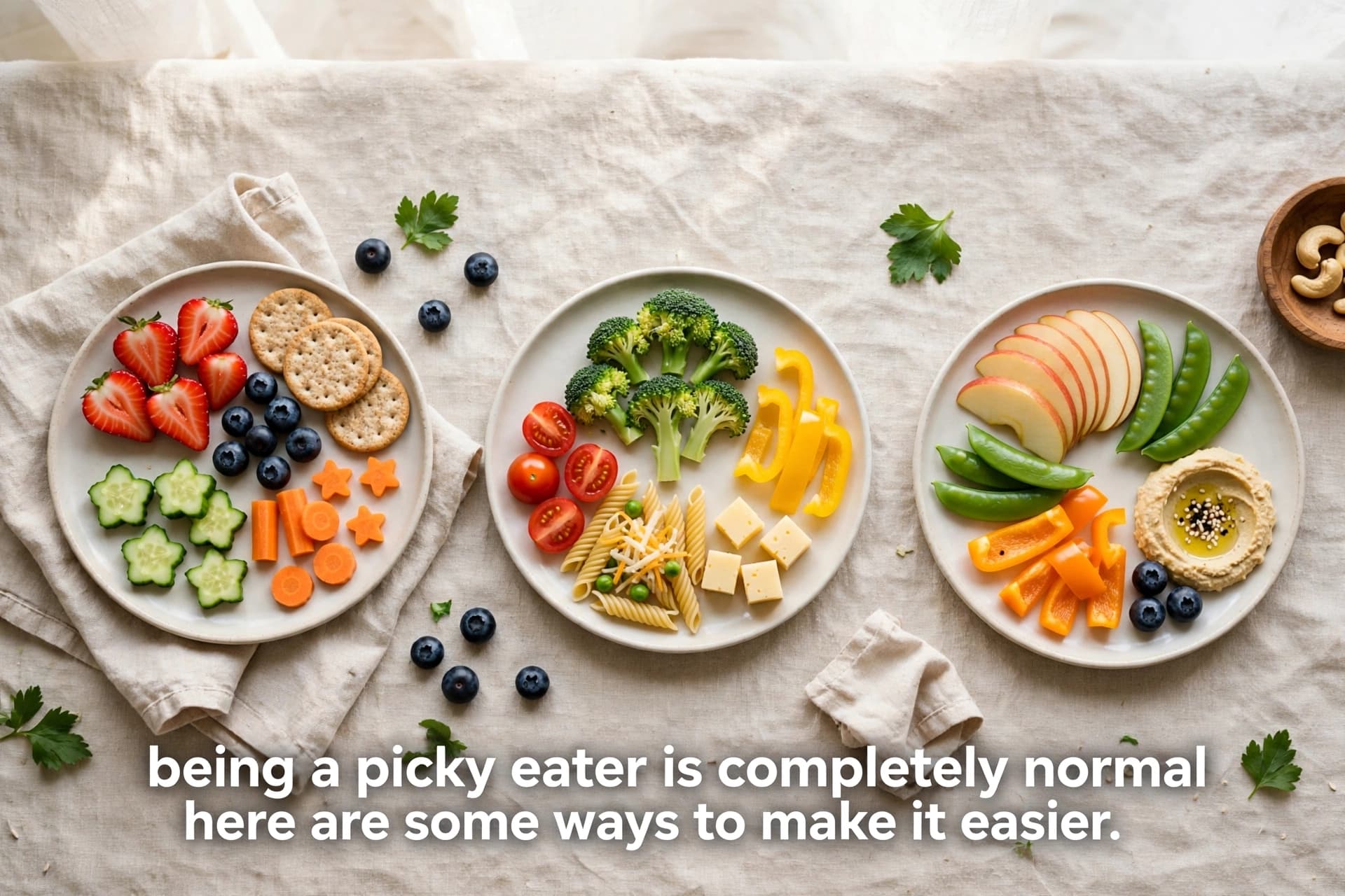Being a picky eater is completely normal. Here are some ways to make it easier.