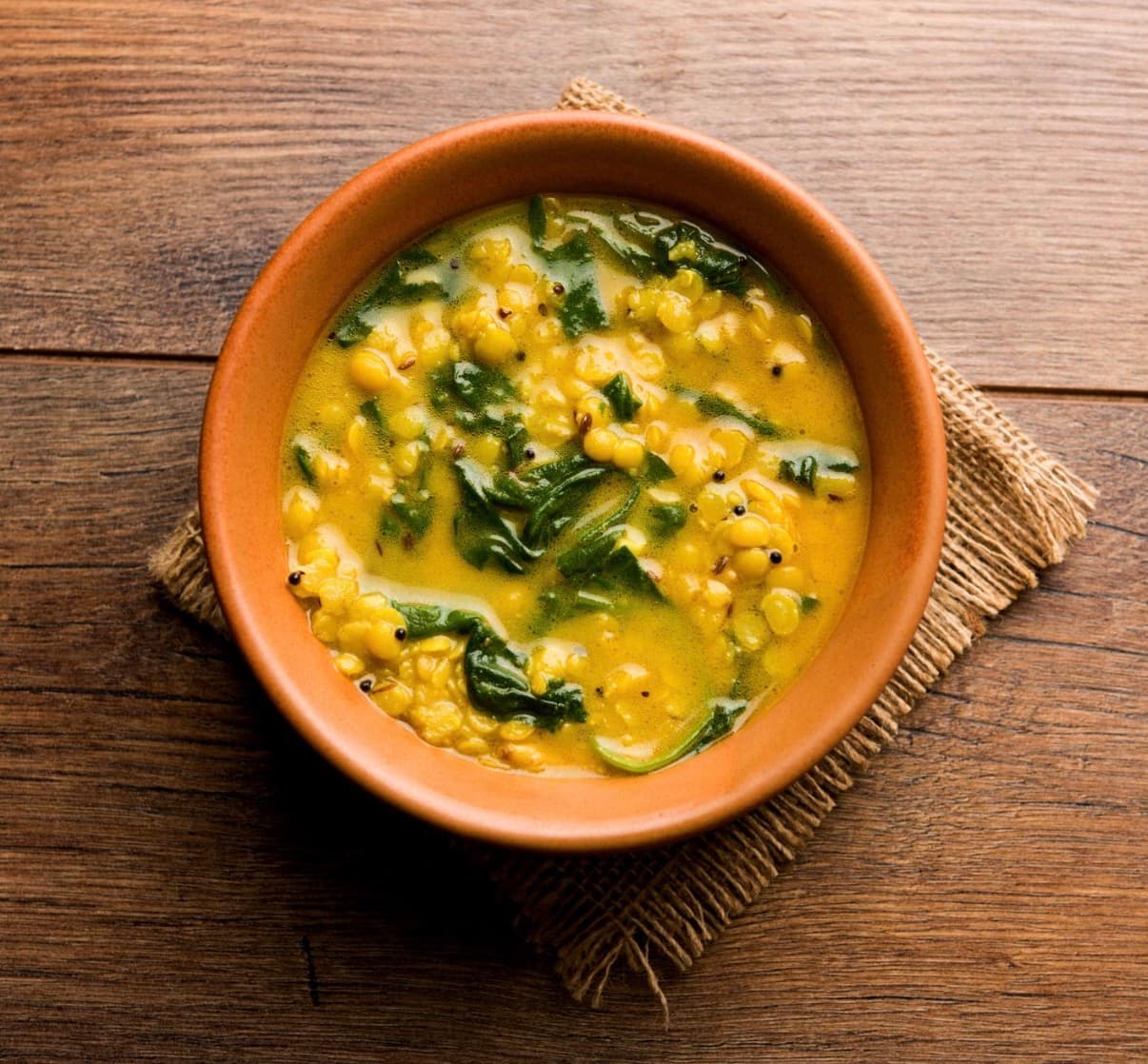 Arhar Dal with Spinach
