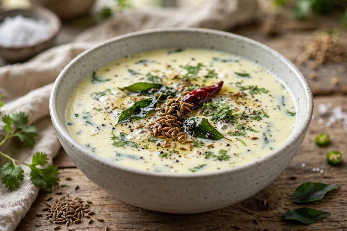 CURD SHORBA (DAHI SOUP)