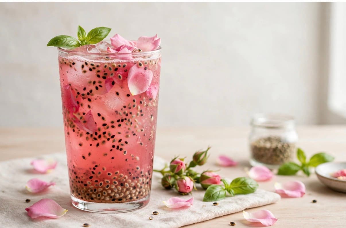 Rose basil seed cooler