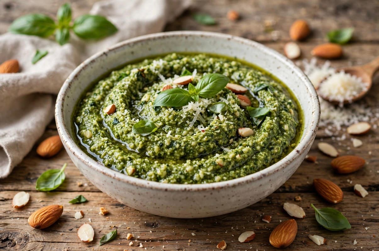 Almond pesto