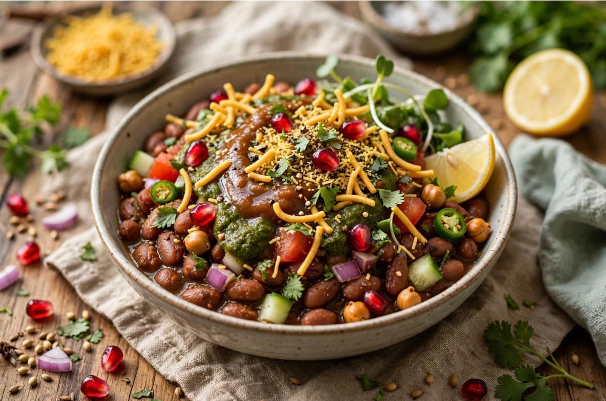 Rajma chaat-style protein bowl