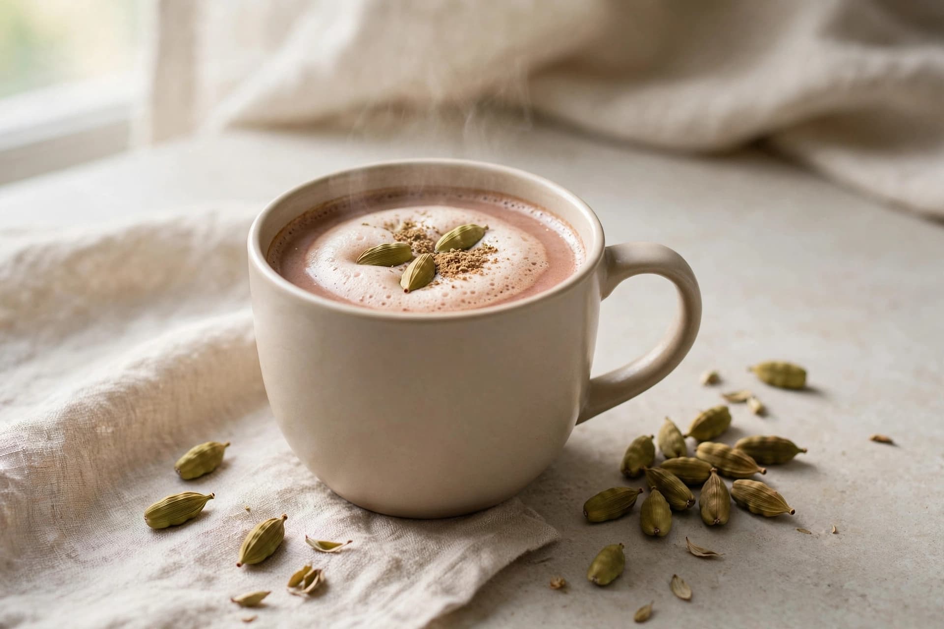 Cardamon Hot Chocolate